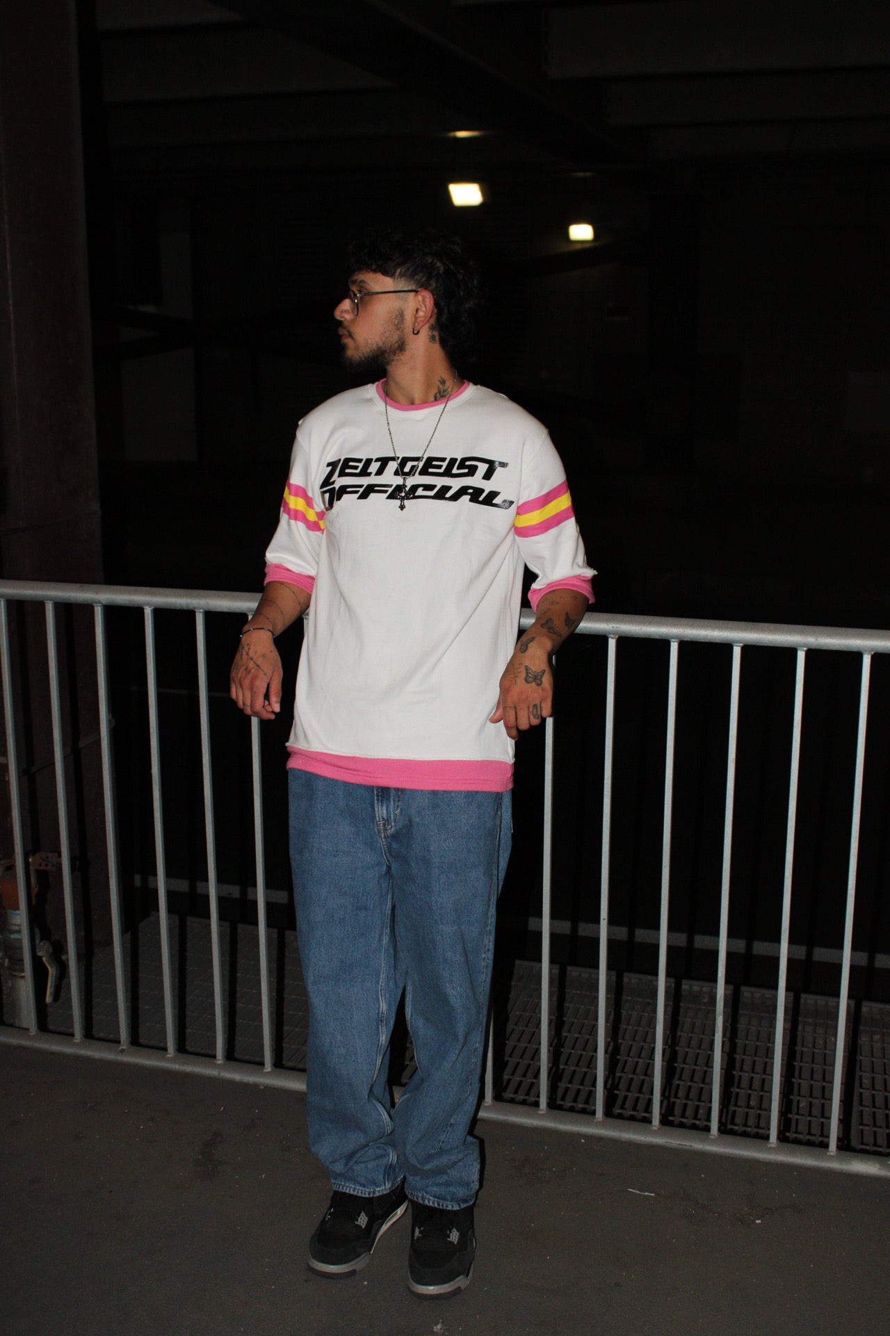 White Zeitgeist Double-layer Tee