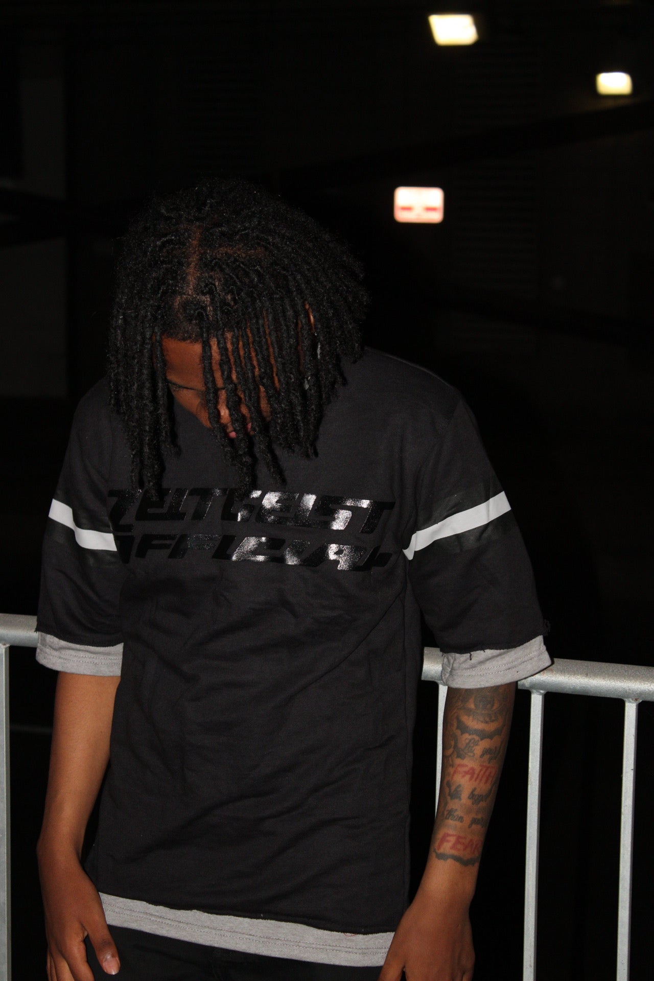 Black Zeitgeist Double-layer Tee