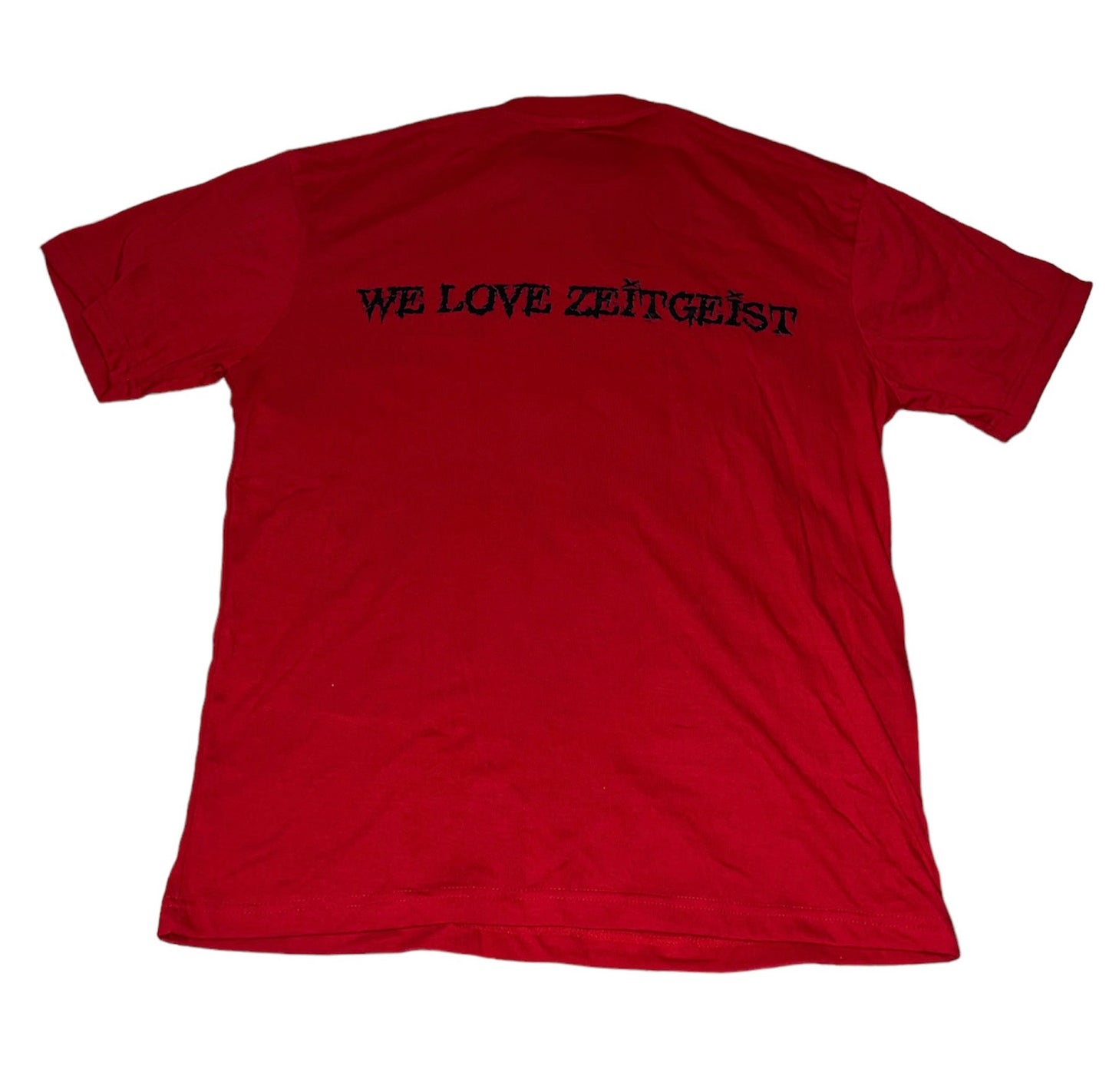 Red WE LOVE ZEITGEIST TEE