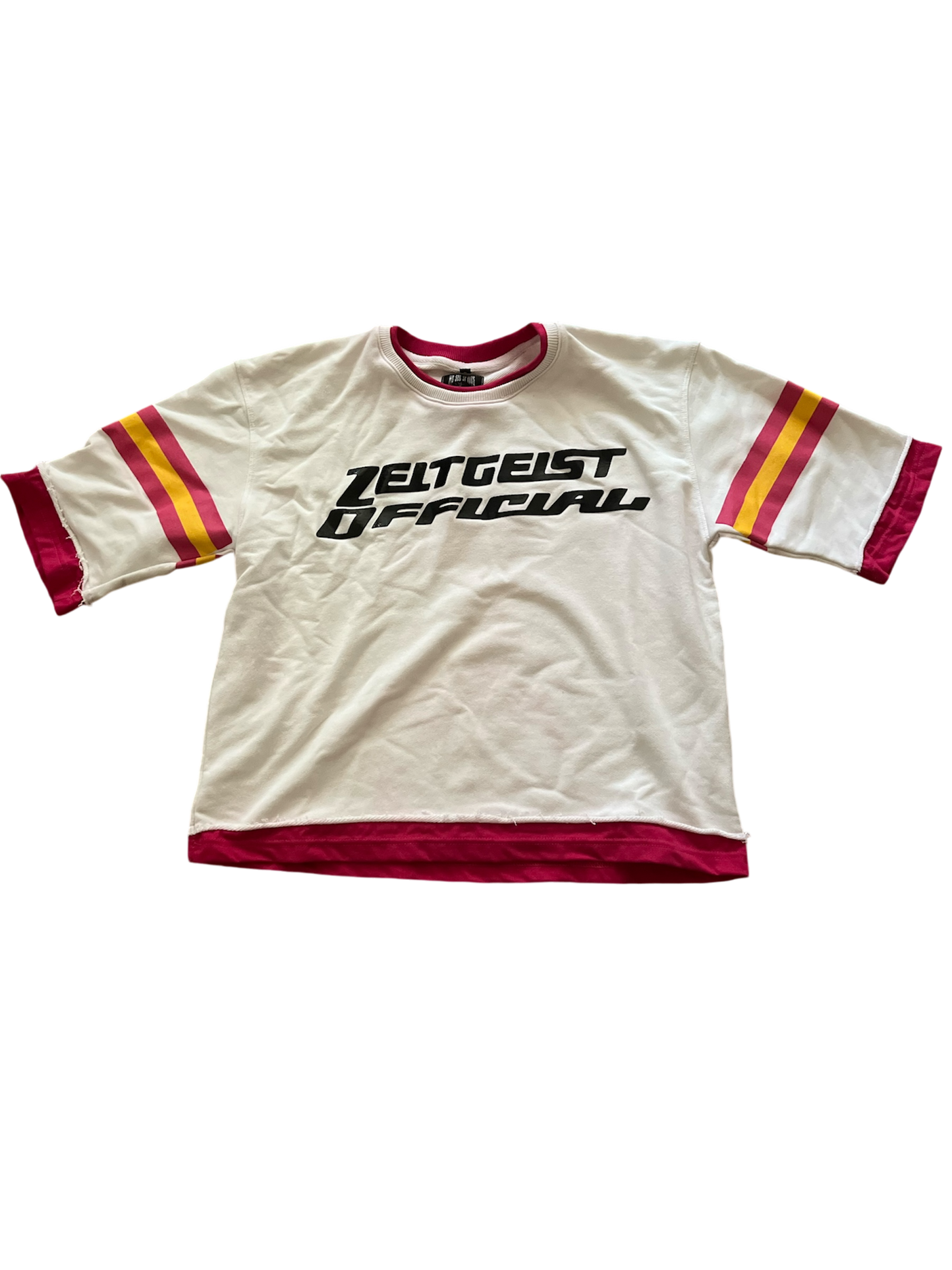 White Zeitgeist Double-layer Tee