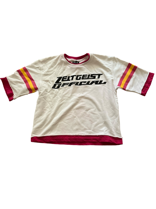 White Zeitgeist Double-layer Tee